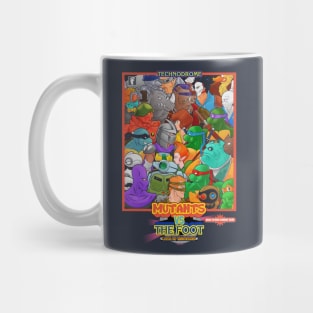 Mutants Vs The Foot Mug